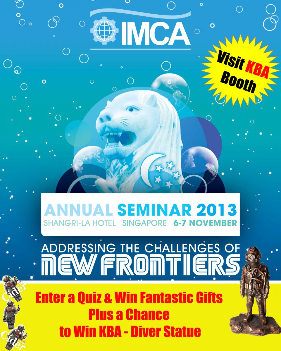 Join us at IMCA Annual Seminar 2013